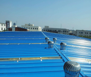 Roof color steel plate